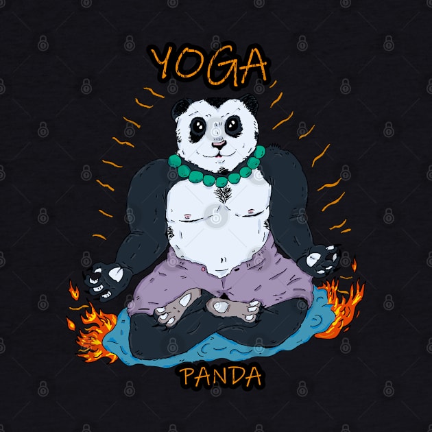 yoga panda by Ragna.cold